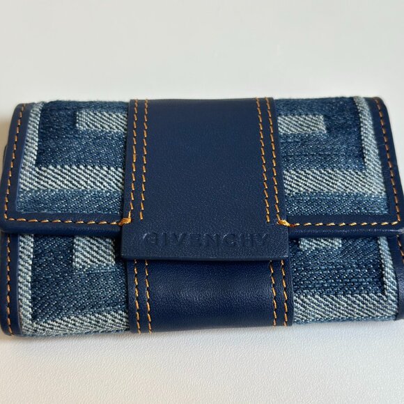 Givenchy Blue and Gray Key & Card Holder - Picture 2 of 6